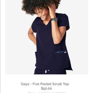 FIGS SCRUB TOP-Never worn